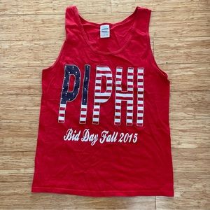 Pi Phi American Tank Top